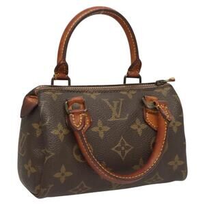 LOUIS VUITTON Monogram Mini Speedy Hand Bag Vintage M41534